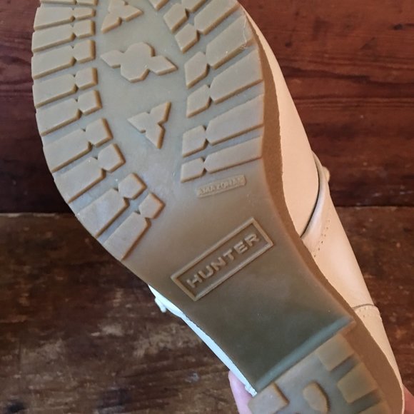 Hunter Boots Leather Circa 2010 Rare - Picture 3 of 4